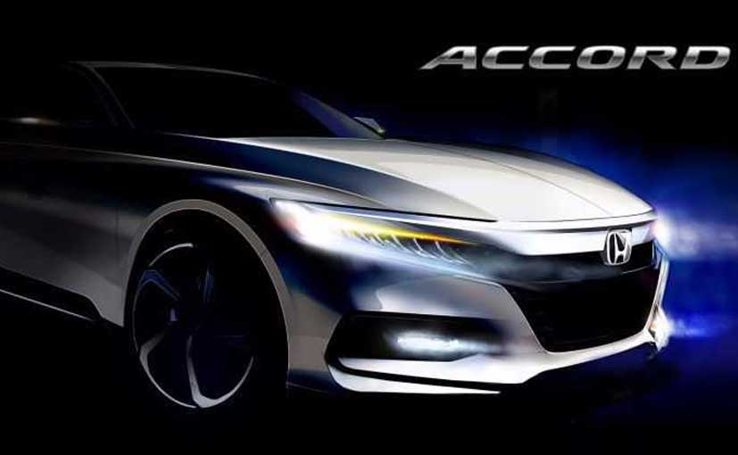 2018 Honda Accord Sketch Released; Will Be Unveiled Next Month