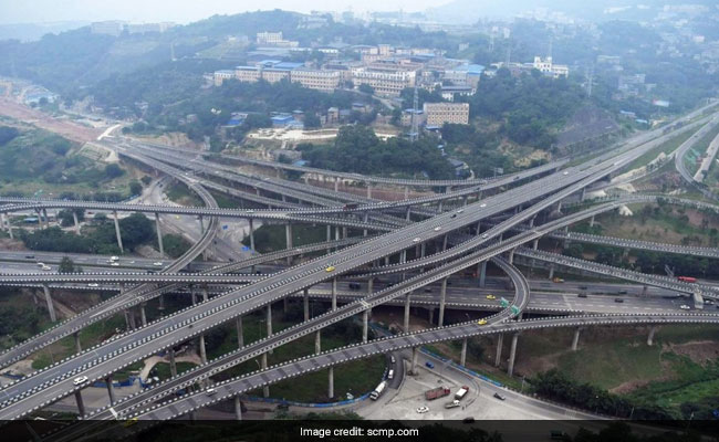 Drivers Stumped By This: 5 Layers Of Traffic, 37 Metres Above Ground