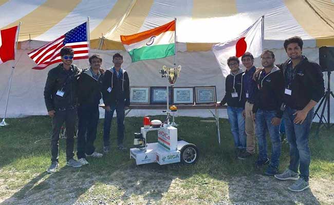 IIT Bombay Wins 25th Intelligent Ground Vehicle Competition