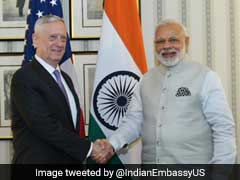 अमेरिकी रक्षा मंत्री जेम्स मैटिस ने प्रधानमंत्री मोदी से की मुलाकात
