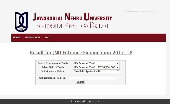 jnu result