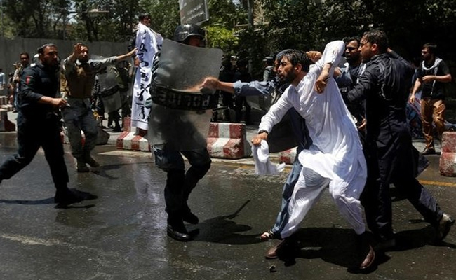 4 Protesters Killed In Kabul Street Clashes Over Lethal Bombing