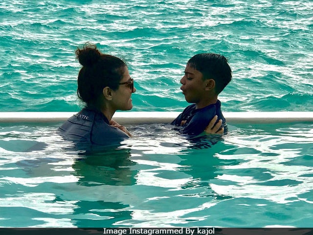 More Pics From Kajol, Ajay Devgn And Daughter Nysa's Maldives Holiday