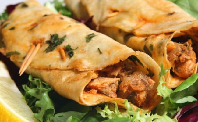Craving Kathi Roll? You'll Love This Butter Chicken Kathi Roll Recipe
