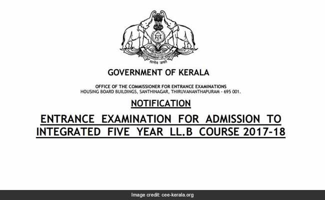 Kerala Five Year LLB Entrance 2017: Apply Before June 16