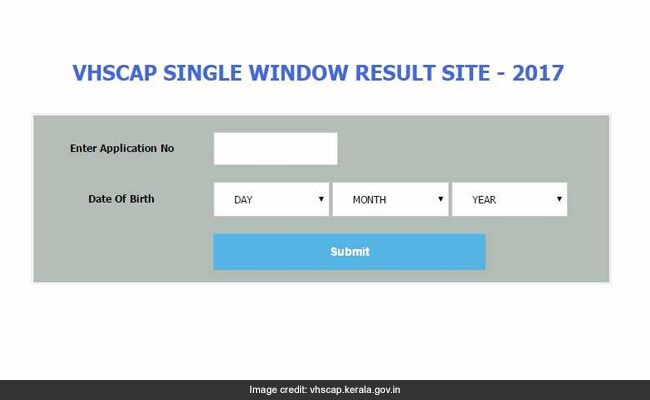 kerala vhse 2017 first allotment