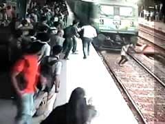 Miracle Caught On Camera, Girl Survives After Being Run Over By Train