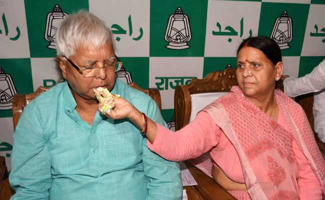 Elections 2019: State And Centre Want To Kill Lalu Yadav By Poisoning, Says Rabri Devi