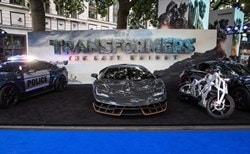 Lamborghini Centenario Shines At Transformers: The Last Knight London Premiere