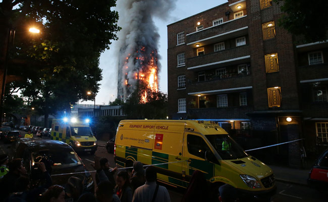 Some Dead, 50 In Hospital, As Fire Engulfs London Tower Block