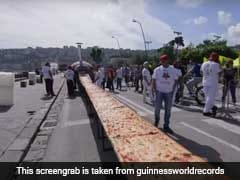 US Breaks Italy's Track With 1.9 Km-Long Pizza, Sets Guinness World Record