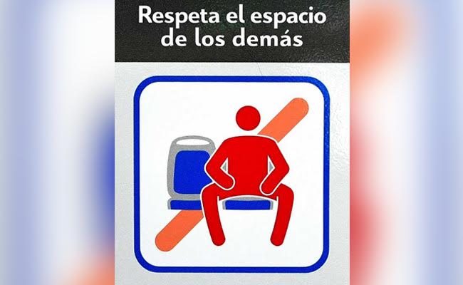 Close Your Legs Please: Madrid Bus Manspreading Ban Starts