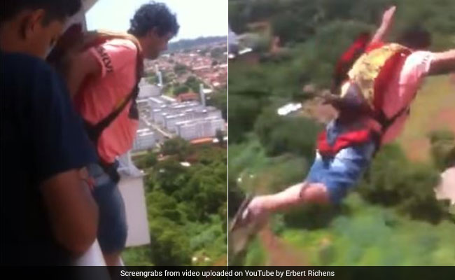 Man Jumps Off Balcony Wearing Parachute Bought Online. Nobody Knows Why