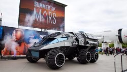 NASA Unveils Futuristic Mars Rover Concept Vehicle