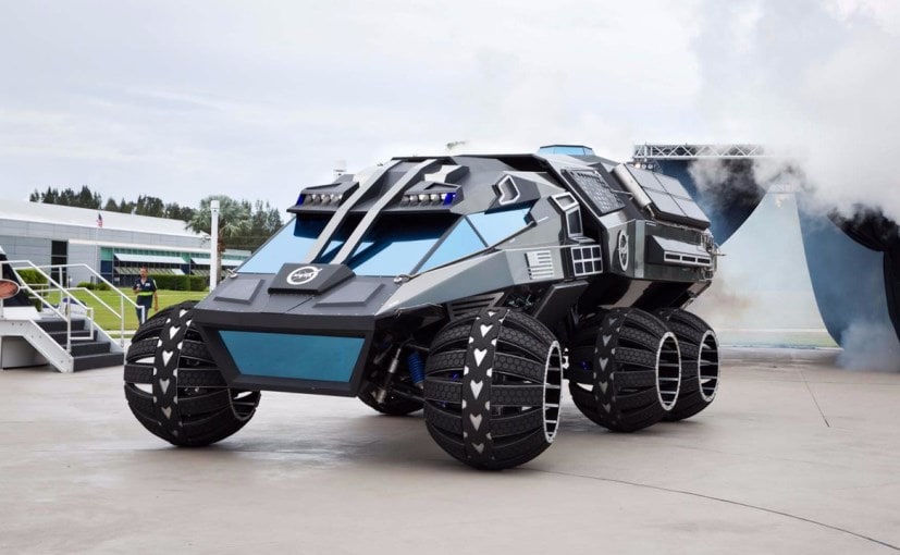 NASA Unveils Futuristic Mars Rover Concept Vehicle - CarandBike