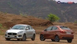 Comparison Review: Maruti Suzuki Dzire vs Tata Tigor