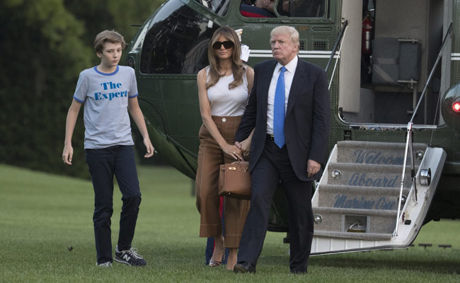 So Long, Trump Tower; Melania Trump, Son Barron, Move Into White House