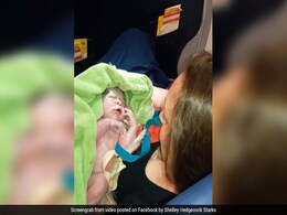 हवा में जन्मा बच्चा, विमान कंपनी ने दी मुफ्त उड़ान की सौगात हवा में जन्मा बच्चा, विमान कंपनी ने दी मुफ्त उड़ान की सौगात