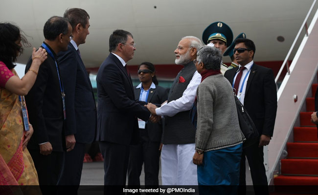 PM Modi Arrives In Astana, India Set For Shanghai Cooperation Organisation Entry
