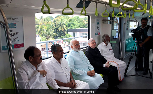 Prime Minister Narendra Modi Flags Off Kerala's First Metro In Kochi: 10 Points