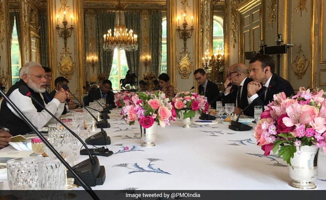 modi macron meeting