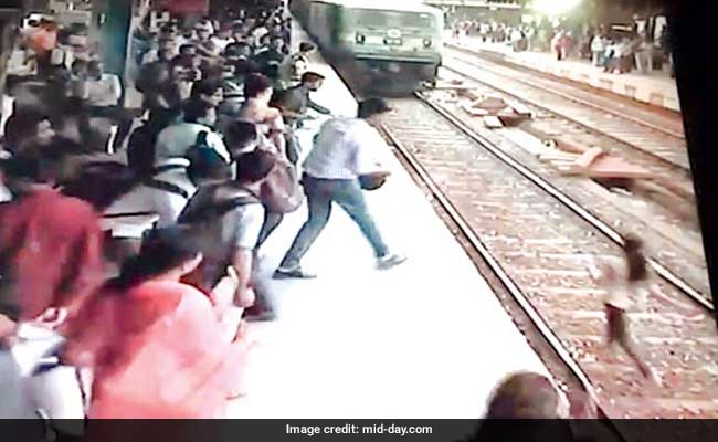 Caught On CCTV: In Miracle, Mumbai Teen Run Over By Train Survives