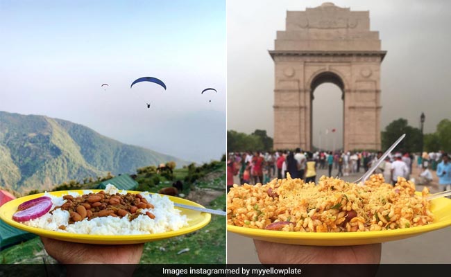 Delhi Blogger Travels Across India To Photograph Food On His Yellow Plate
