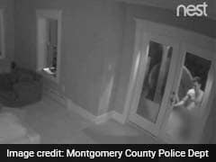 Homeowner Checks Midnight Surveillance Video, Sees Naked Man Rattling Door