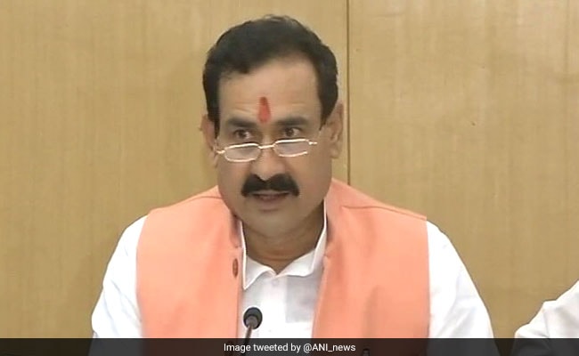 Madhya Pradesh Minister Narottam Mishra Disqualified From Voting In Presidential Poll