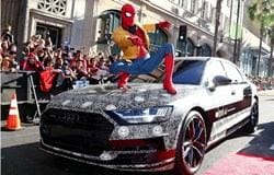 Next Generation Audi A8 Makes An Appearance At Spider-Man: Homecoming Premiere