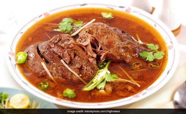Nihari Gosht Recipe by Chef Sultan, Maurya Sheraton, New Delhi - NDTV Food