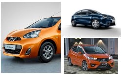 Nissan Micra vs Honda Jazz vs Maruti Suzuki Baleno CVT: Spec Comparison