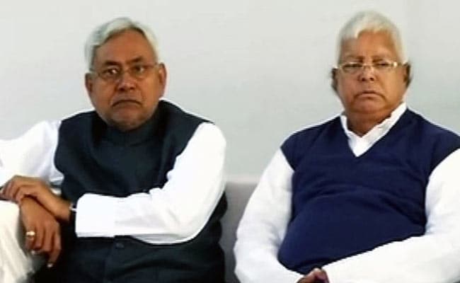 Image result for LALU NITISH'