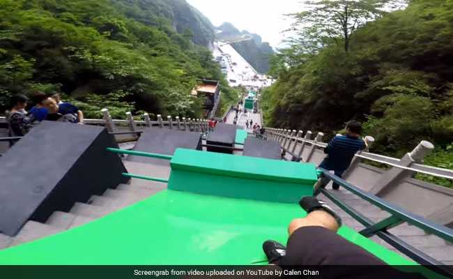 YouTuber Takes On 'World's Largest Parkour Course'. Video Is Dizzying