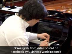 Man Hits Single Piano Key 824 Times In One Minute, Sets World Record