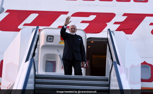 PM Narendra Modi Arrives In France On Last Leg Of 4-Nation Tour