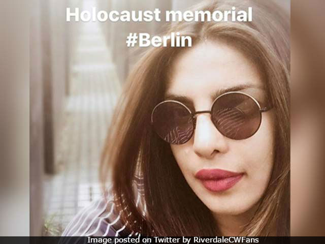 Priyanka Chopra Deletes Holocaust Memorial Selfies After Being Told Off By Twitter