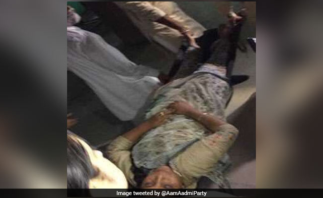 AAP Legislator Faints After Being Allegedly Manhandled In Assembly