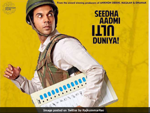 Rajkummar Rao Unveils The Poster Of His Next Film <i>Newton</i>