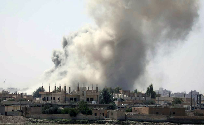 Syrian Government Warplanes Strike ISIS Near Raqqa City: Report