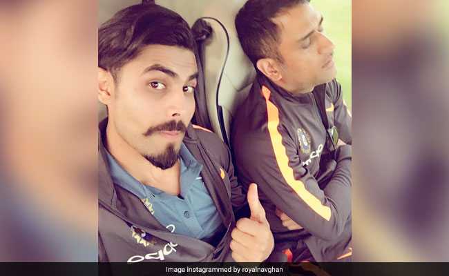 Ravindra Jadeja Catches MS Dhoni Off Guard. Their Selfie Is Going Viral