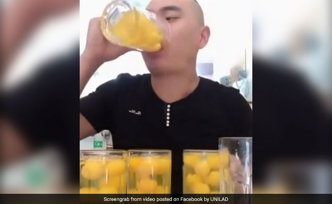 Video: Man Gulps Down 50 Raw Eggs In 17 Seconds, All For Internet Fame