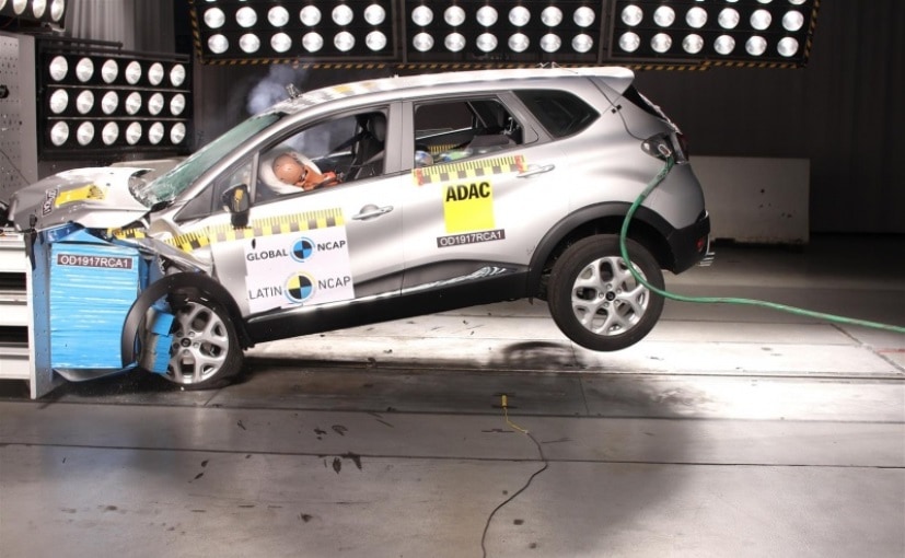 renault captur latin ncap crash test