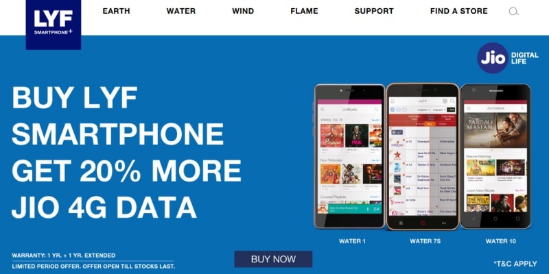 रिलायंस जियो इन स्मार्टफोन ग्राहकों को दे रही है 20 फीसदी ज़्यादा डेटा