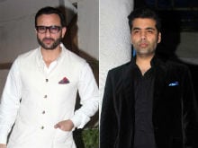 Saif Ali Khan And Karan Johar To Host The International Indian Film Academy Awards