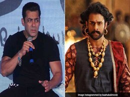 सलमान खान ने माना 'ट्यूबलाइट' नहीं तोड़ पाएगी 'बाहुबली 2' का रिकॉर्ड! सलमान खान ने माना 'ट्यूबलाइट' नहीं तोड़ पाएगी 'बाहुबली 2' का रिकॉर्ड!