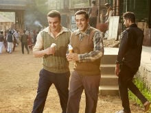 <i>Tubelight</i>: Salman Khan And Sohail Khan In A Pic From The Film's Set