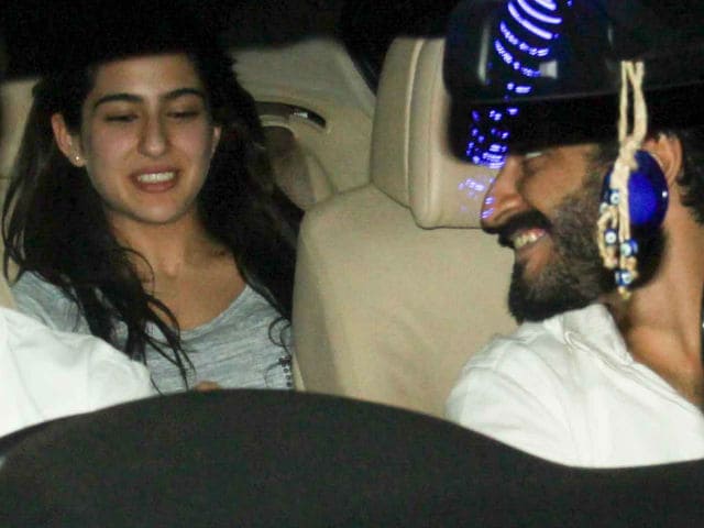 Spotted At Kareena Kapoor's: Rumoured Couple Sara Ali Khan And Harshvardhan Kapoor