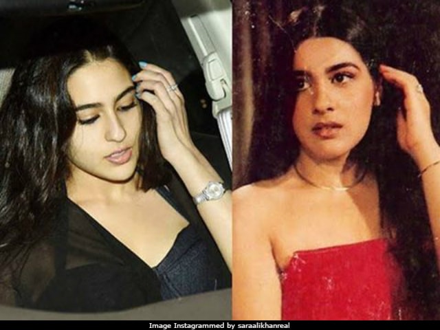 Wow, Sara Ali Khan Looks Just Like Mom Amrita Singh. See Pic