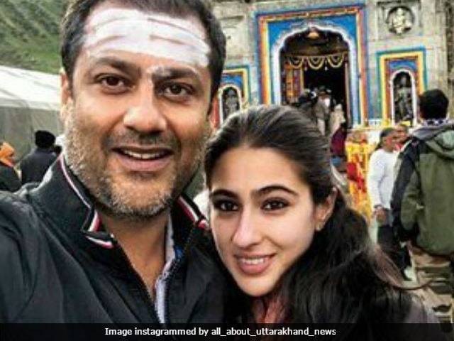Sara Ali Khan Spotted In Kedarnath For Recce Of Her Debut Film